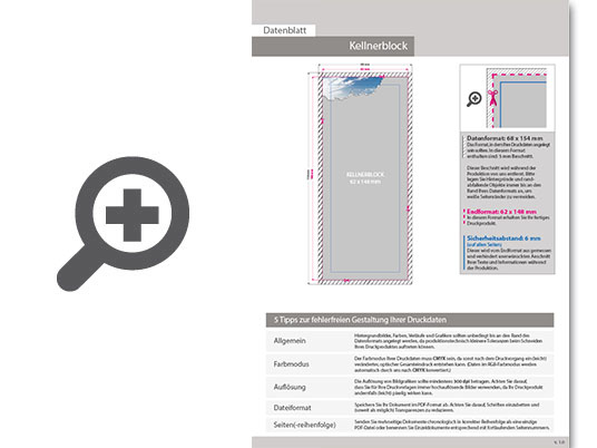 Product Bild kellnerblock__200_blatt__4_0_farbig_einseitig_bedruckt