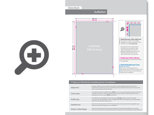 Product Bild schreibtischunterlage_din_a2__25_blatt__4_0_farbig_bedruckt